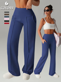 FlowWide High-Waist Trousers
