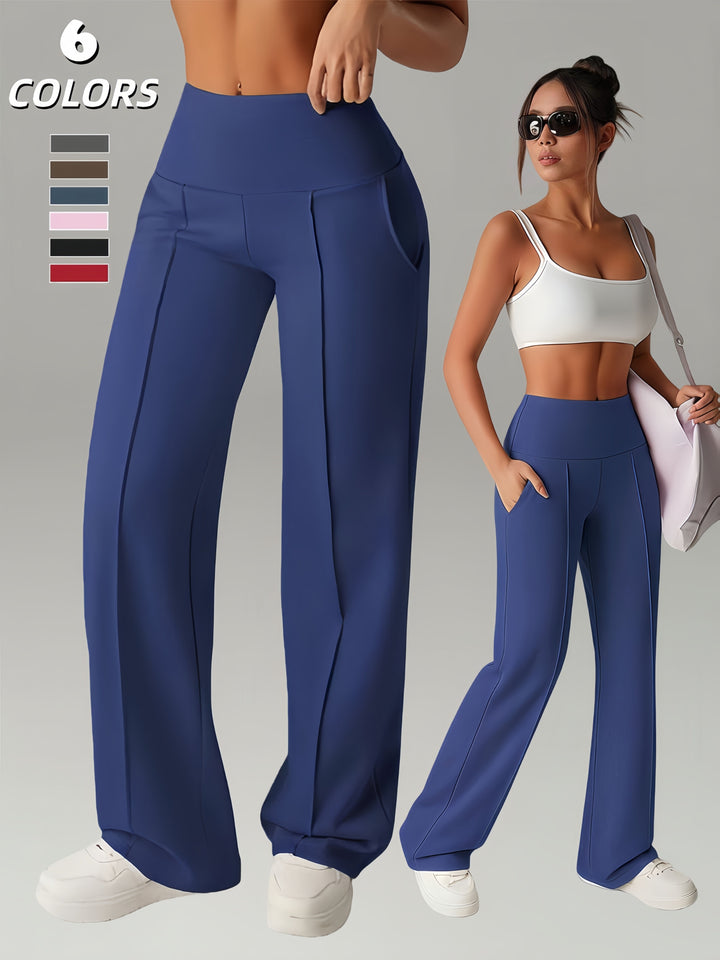 FlowWide High-Waist Trousers