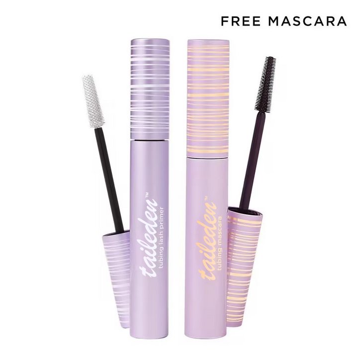 Mascara en primer in een tube met dubbele werking
