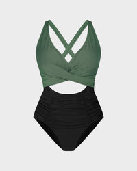 Push Up Tummy Control One Piece Swimsuit