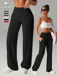 FlowWide High-Waist Trousers