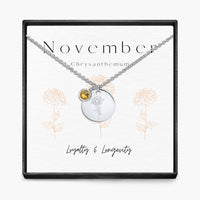 Geboortemaand hanger ketting