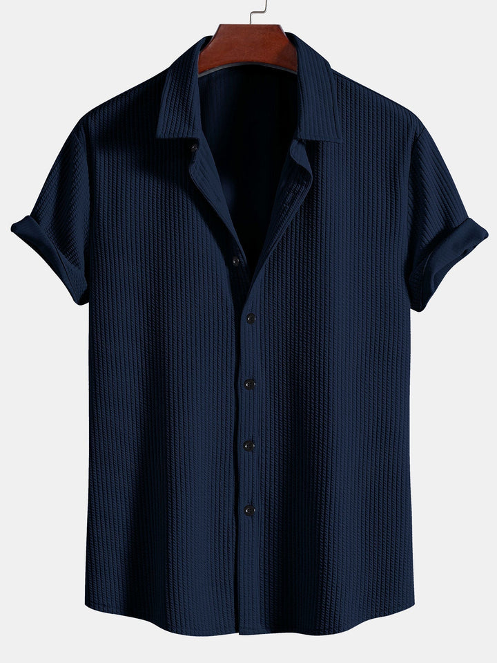 Palermo Textured Shirt and Shorts Set