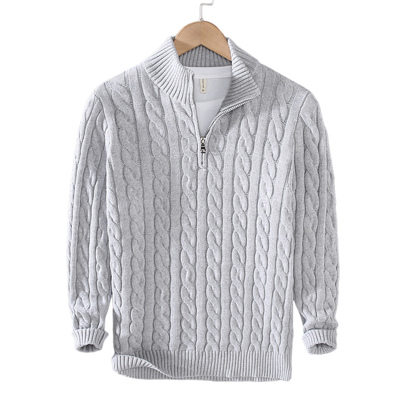 Stockholm Cable Knit Sweater Trouser Set