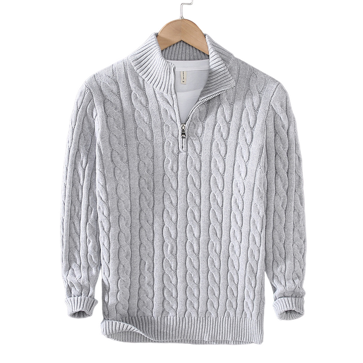 Stockholm Cable Knit Sweater Trouser Set