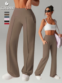 FlowWide High-Waist Trousers