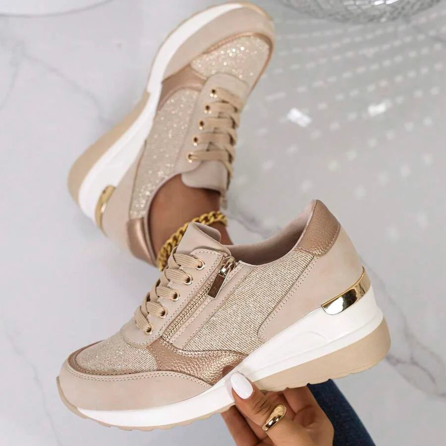 Aurelle Zip Sneakers