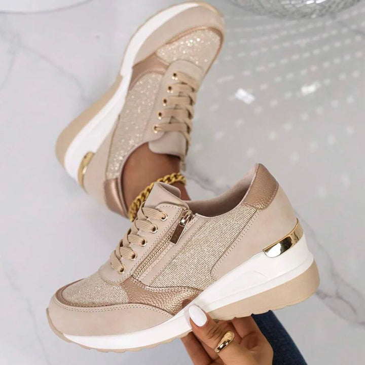 Aurelle Zip Sneakers