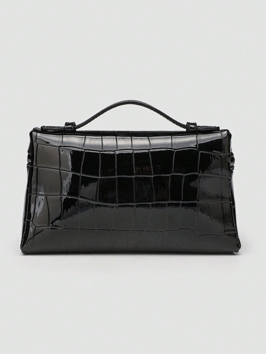 EVLO - Handtasche aus klein genarbtem Leder