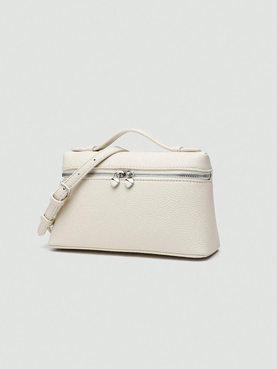 EVLO - Handtasche aus klein genarbtem Leder