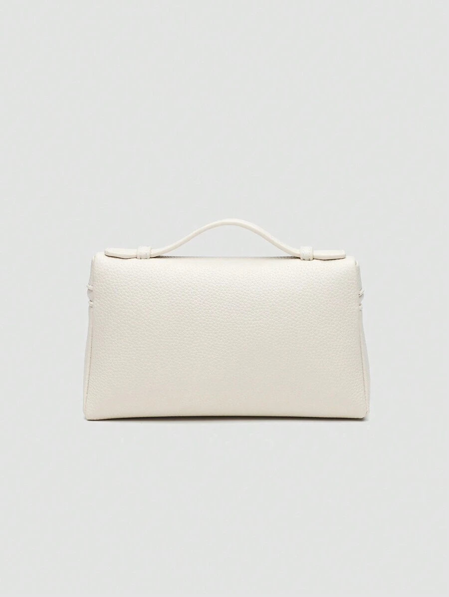 EVLO - Handtasche aus klein genarbtem Leder