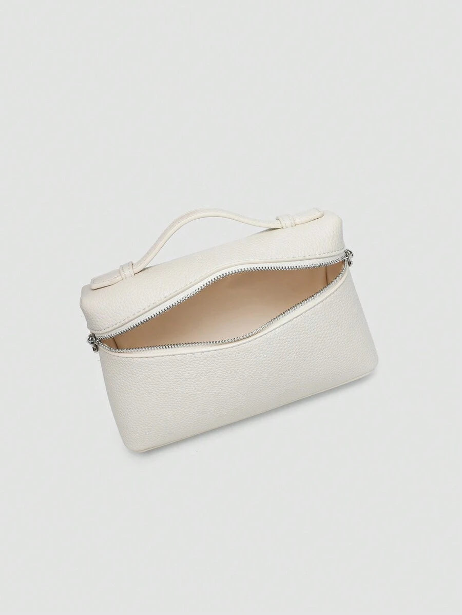 EVLO - Handtasche aus klein genarbtem Leder