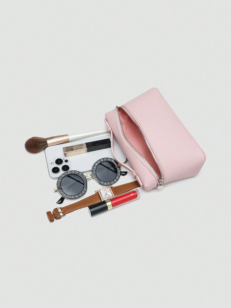 EVLO - Handtasche aus klein genarbtem Leder