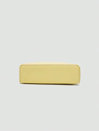 EVLO - Small Grained Leather Handbag - Yellow