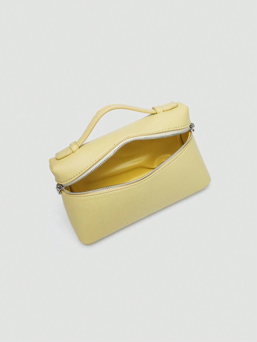 EVLO - Handtasche aus klein genarbtem Leder