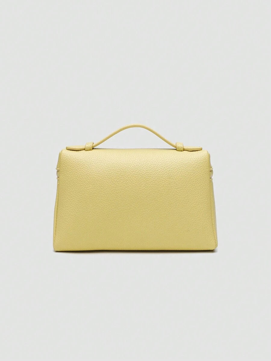 EVLO - Handtasche aus klein genarbtem Leder