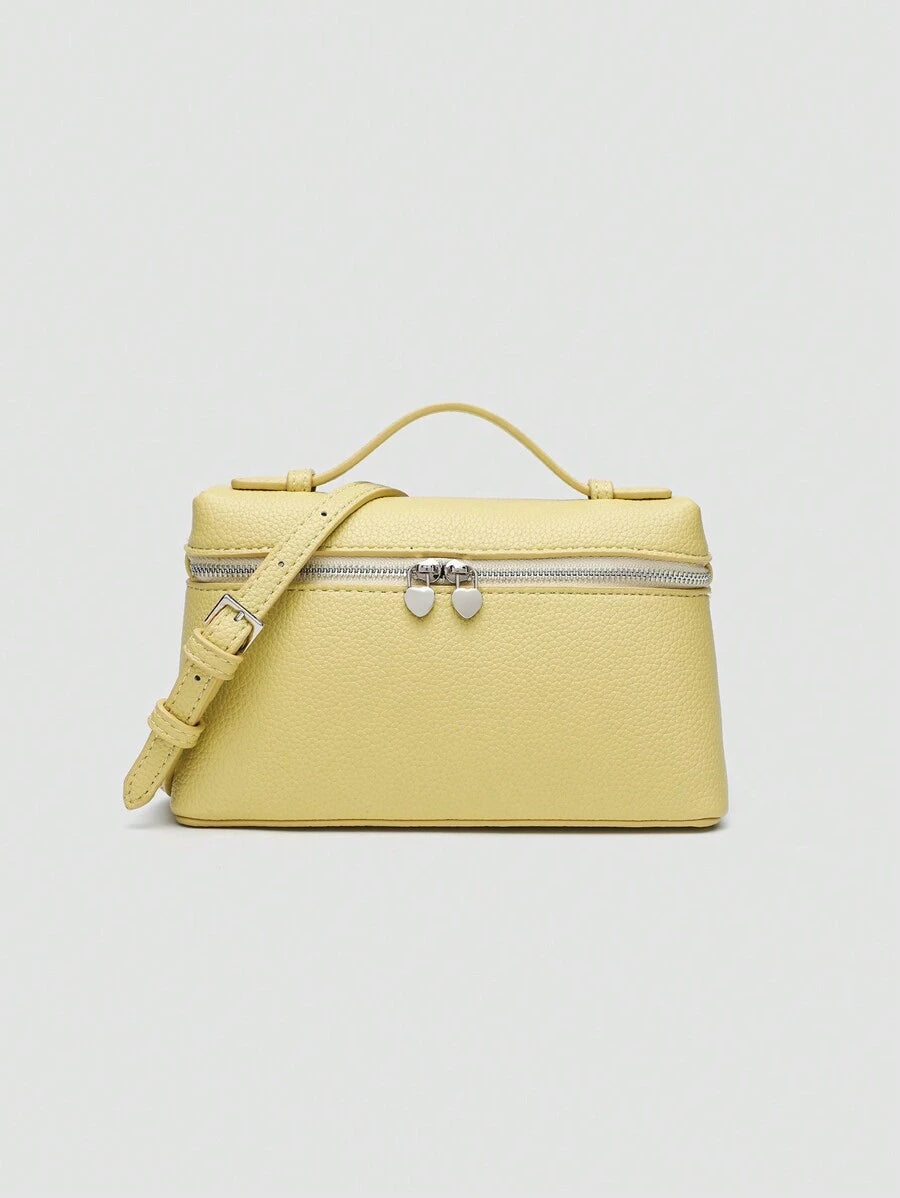 EVLO - Handtasche aus klein genarbtem Leder