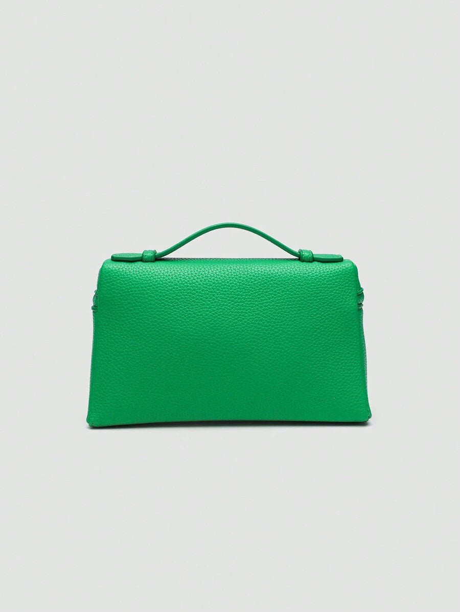 EVLO - Handtasche aus klein genarbtem Leder