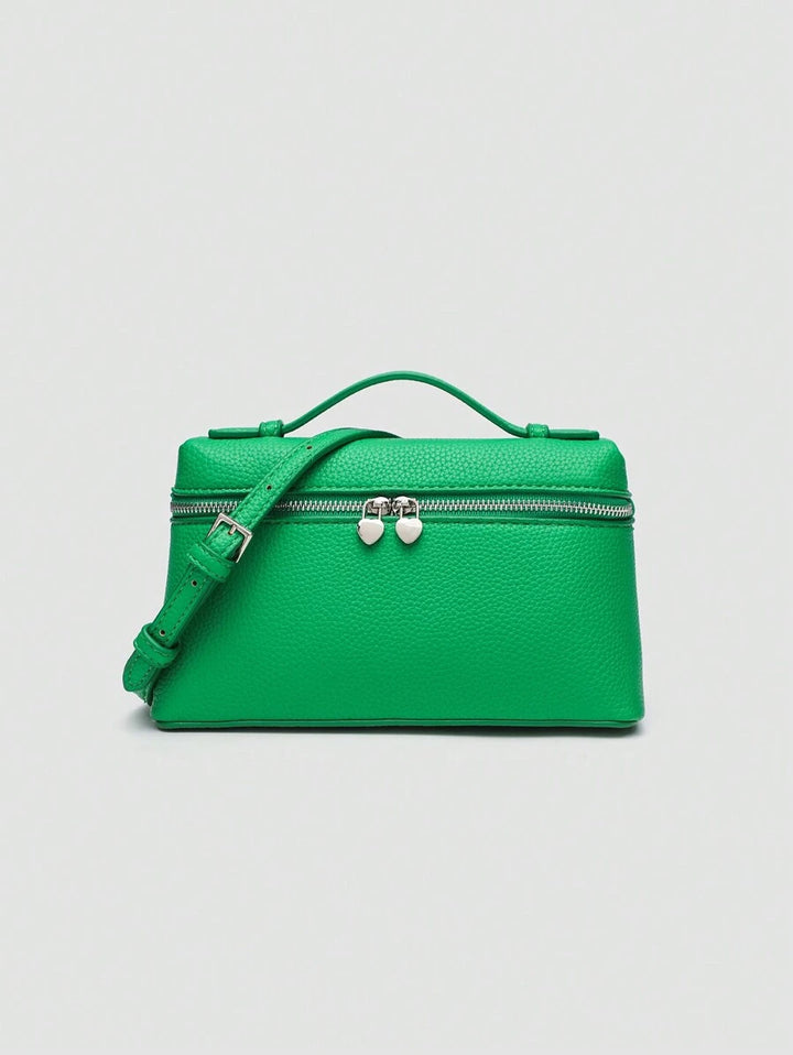 EVLO - Handtasche aus klein genarbtem Leder