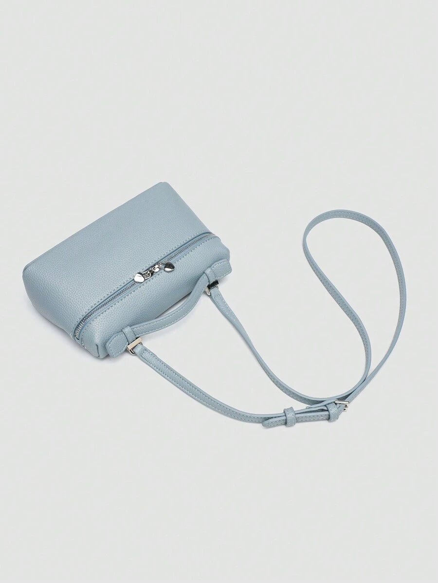 EVLO - Handtasche aus klein genarbtem Leder