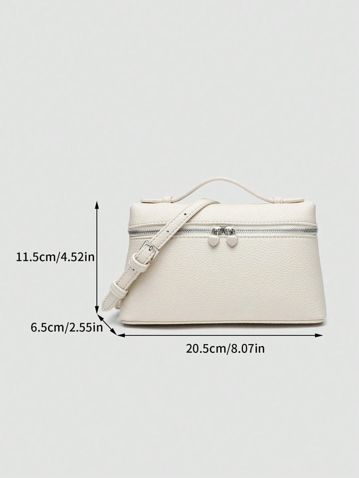 EVLO - Handtasche aus klein genarbtem Leder