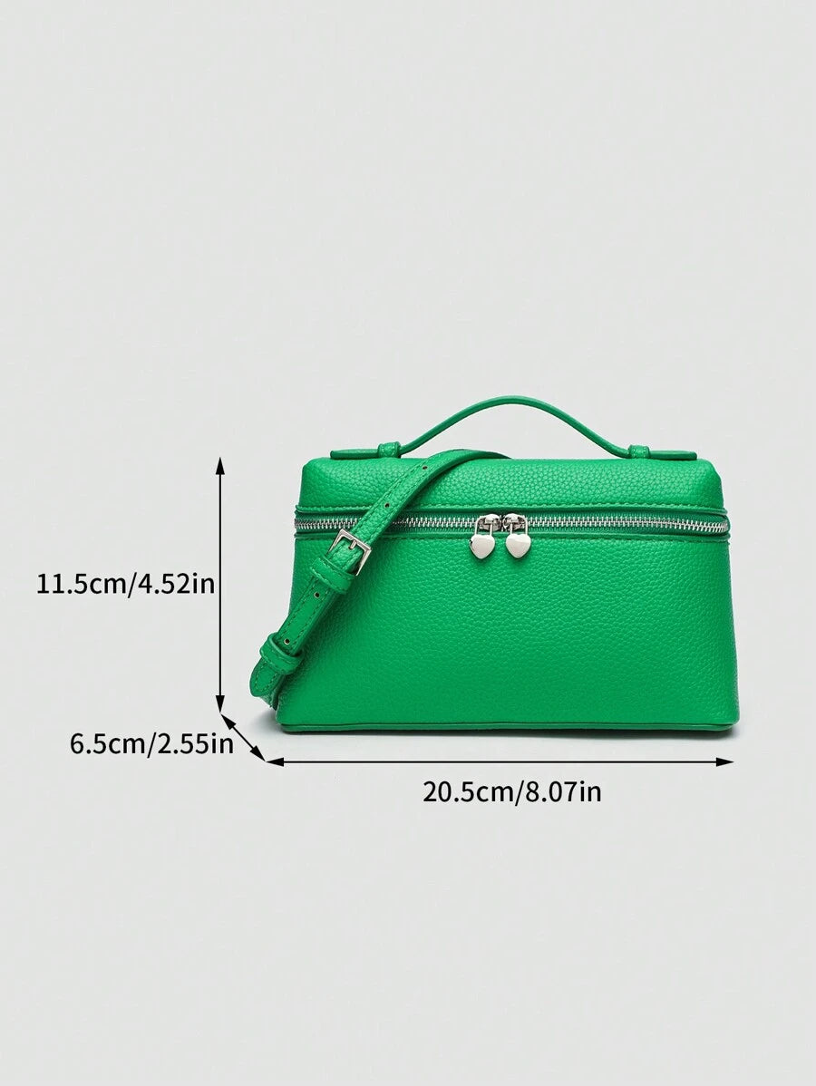 EVLO - Handtasche aus klein genarbtem Leder