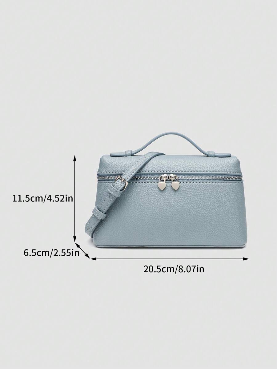 EVLO - Handtasche aus klein genarbtem Leder