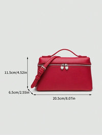 EVLO - Handtasche aus klein genarbtem Leder