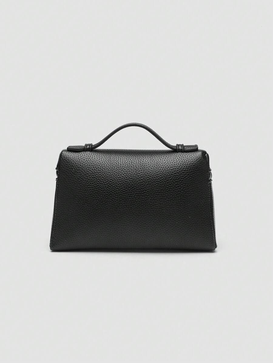 EVLO - Handtasche aus klein genarbtem Leder