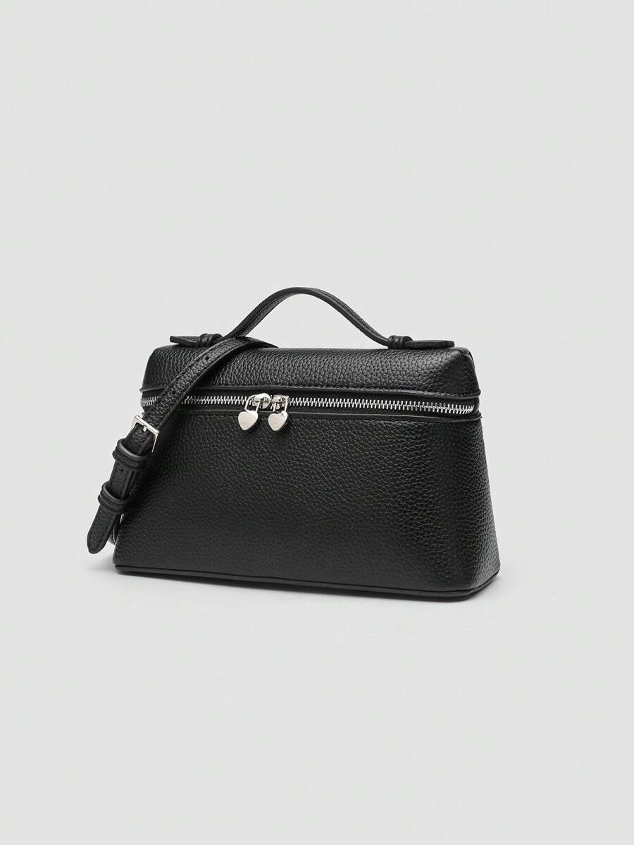 EVLO - Handtasche aus klein genarbtem Leder
