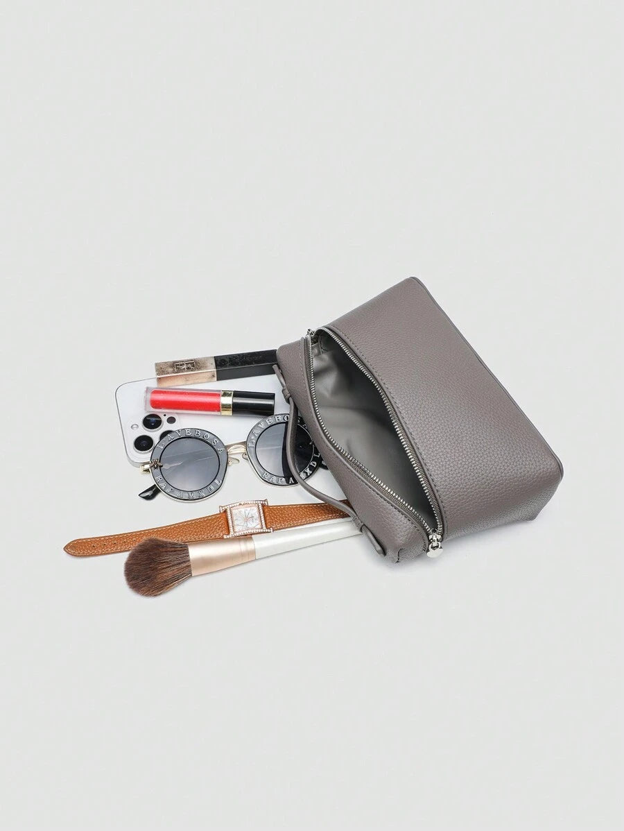 EVLO - Handtasche aus klein genarbtem Leder