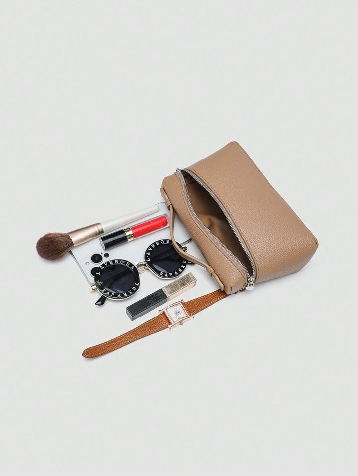 EVLO - Handtasche aus klein genarbtem Leder
