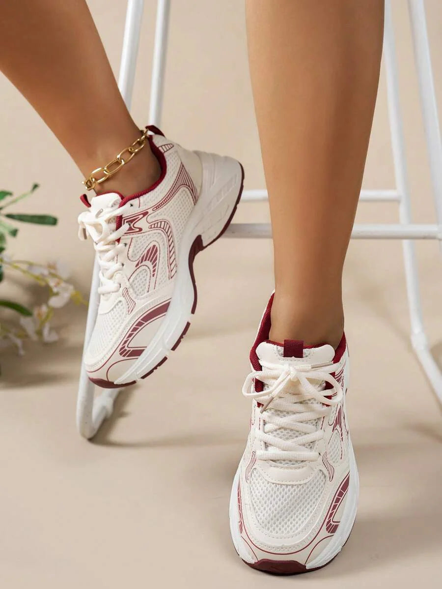 Soft Wedge Sneakers met Hakverhoging
