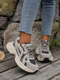 Soft Wedge Sneakers met Hakverhoging