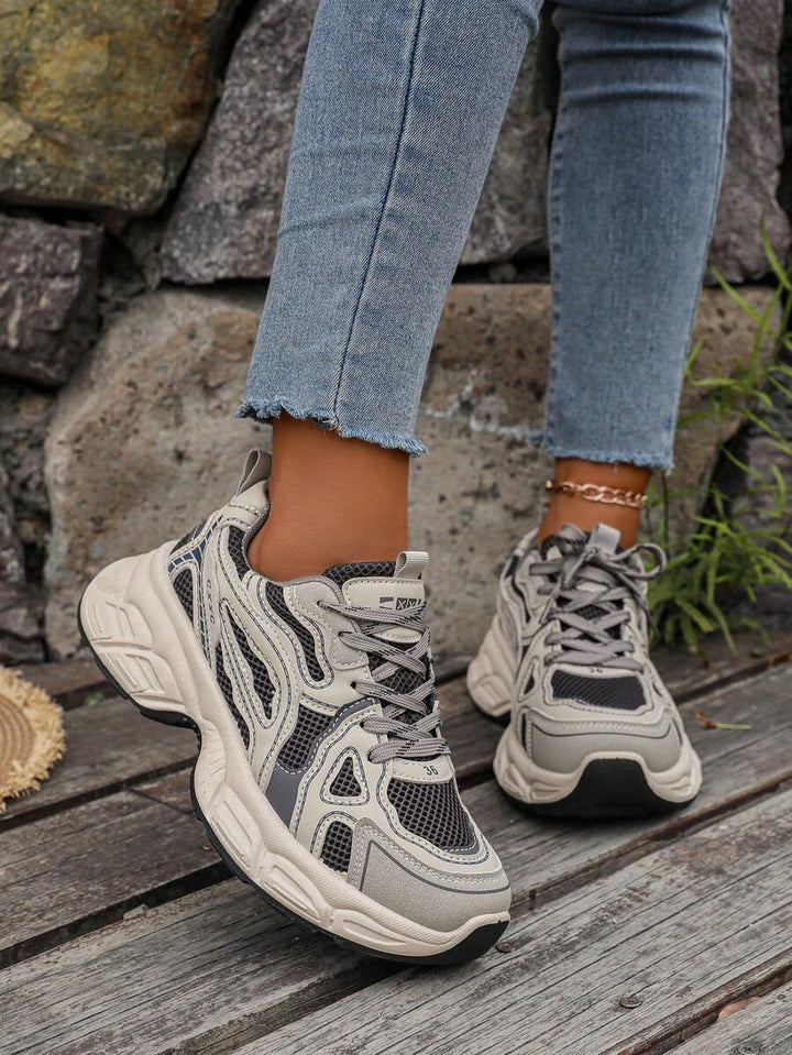 Soft Wedge Sneakers met Hakverhoging