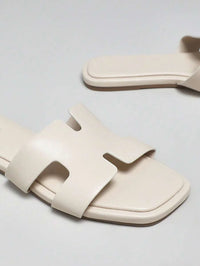 Valenne Slide – Minimal Luxe Flat Sandals