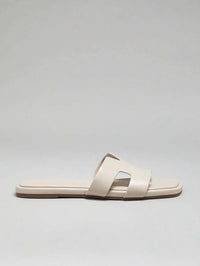 Valenne Slide – Minimal Luxe Flat Sandals