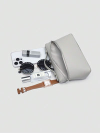 EVLO - Handtasche aus klein genarbtem Leder