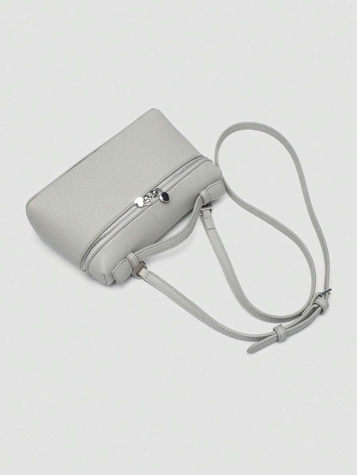 EVLO - Handtasche aus klein genarbtem Leder