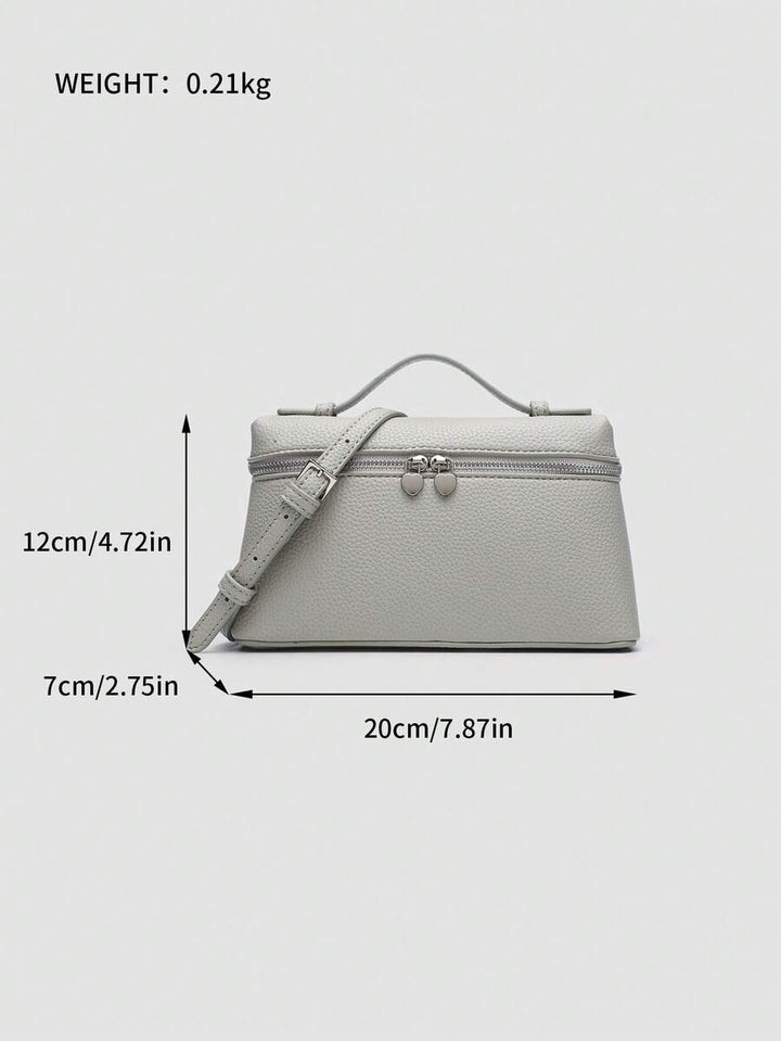 EVLO - Handtasche aus klein genarbtem Leder