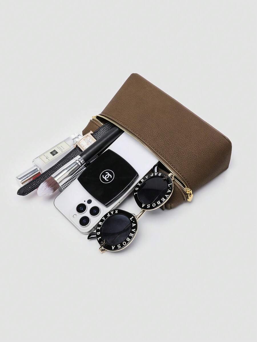 EVLO - Handtasche aus klein genarbtem Leder