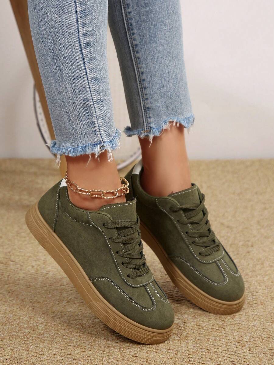 Marlow Court Vintage Suede Casual Sneakers
