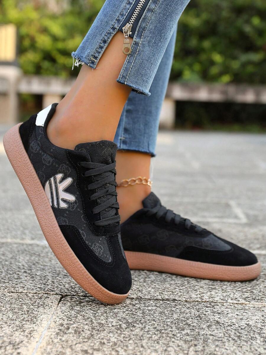 Mercer Court Black Gum Sneakers