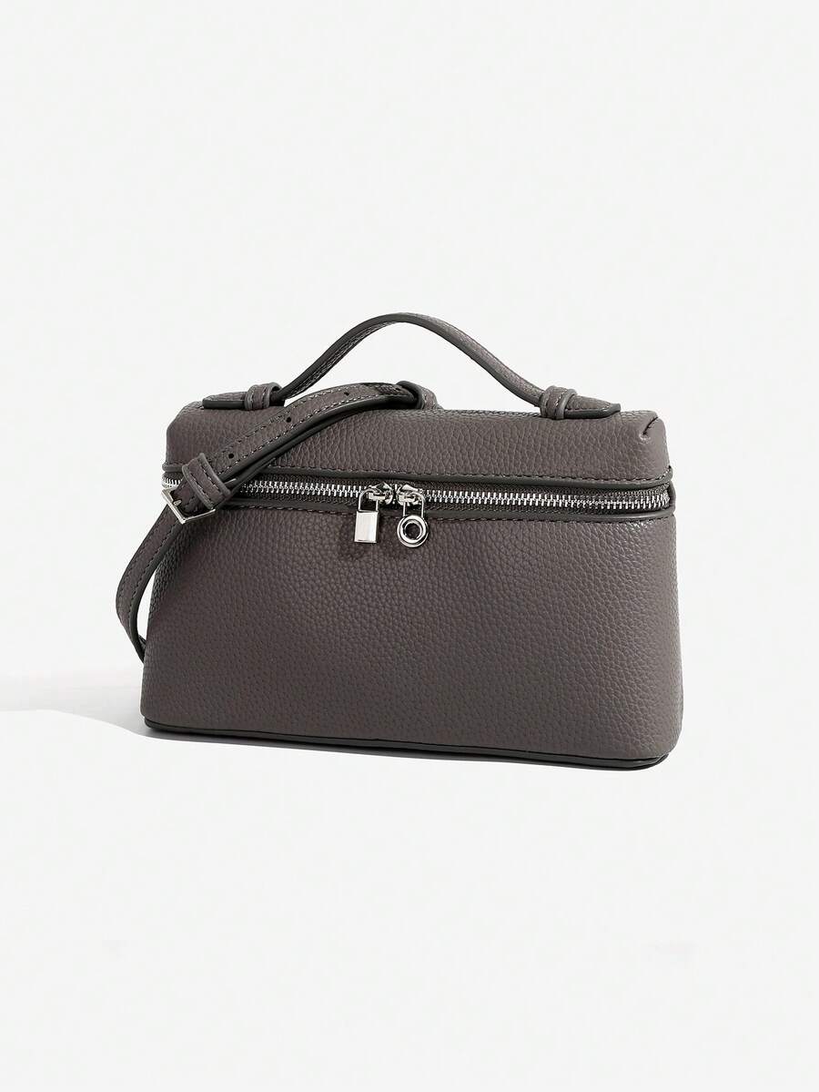 EVLO - Handtasche aus klein genarbtem Leder