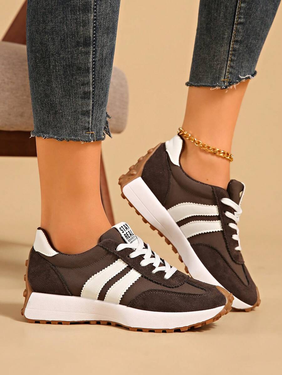Thick Turnschuhe mit dicker Sohle