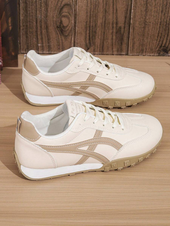 Riverton Court Retro Stripe Gum Sneakers