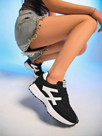 Thick Turnschuhe mit dicker Sohle