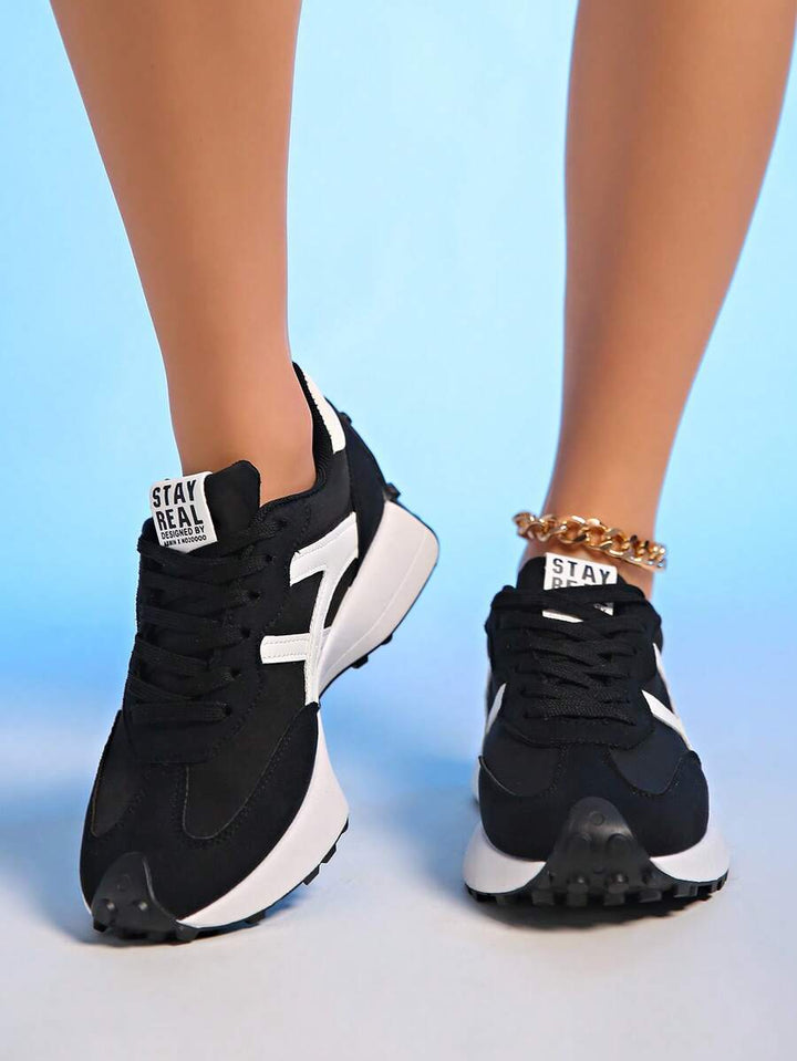 Thick Turnschuhe mit dicker Sohle