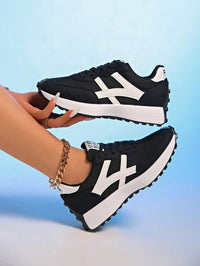 Thick Turnschuhe mit dicker Sohle