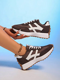 Thick Turnschuhe mit dicker Sohle